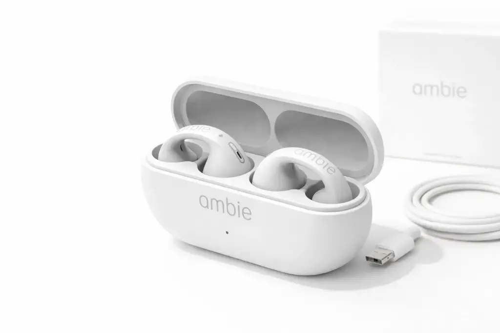 سماعات Bone Conduction  اللاسلكية – لون ابيض